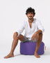 Atelier Del Sofa Round Pouf - Purple